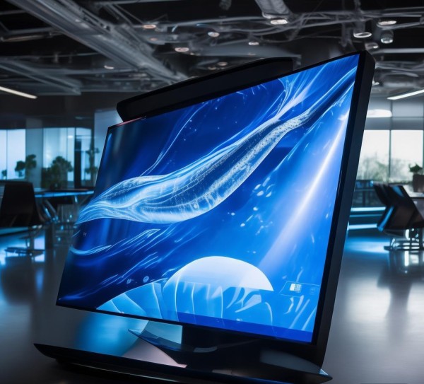 蓝色商务科技触摸屏动态PPT,现代商务展示新标准 蓝色商务科技触摸屏动态PPT,现代商务展示新标准